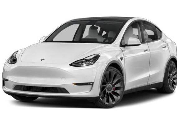 TESLA MODEL Y 2021 5YJYGDEE6MF187147 image